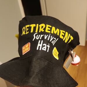 Black Retirement Survival Hat